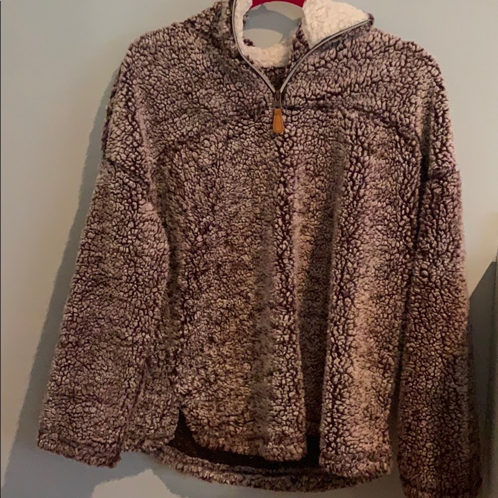 Quarter zip sweater